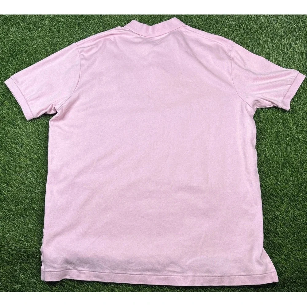 Polo Ralph Lauren Polo Shirt Mens XL Pink Short Sleeve Golf Work Casual Used